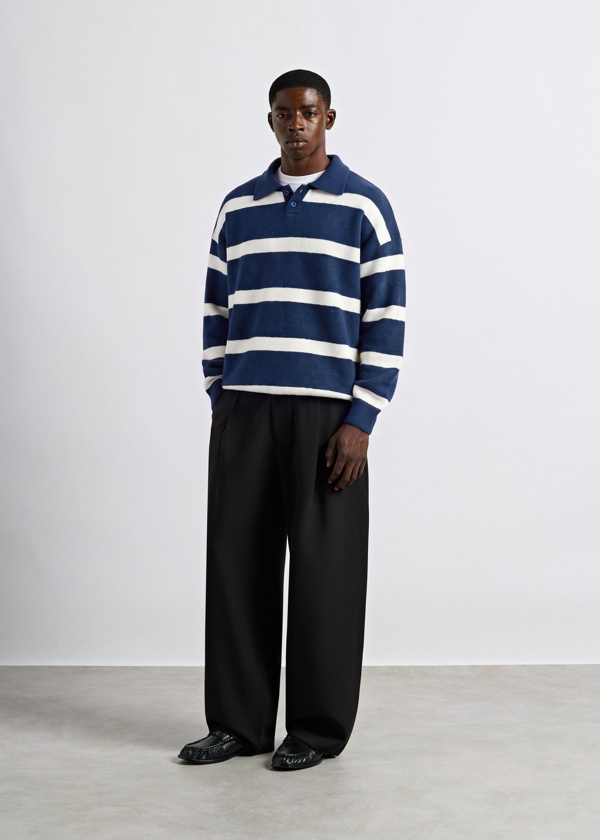 Striped Polo Longsleeve