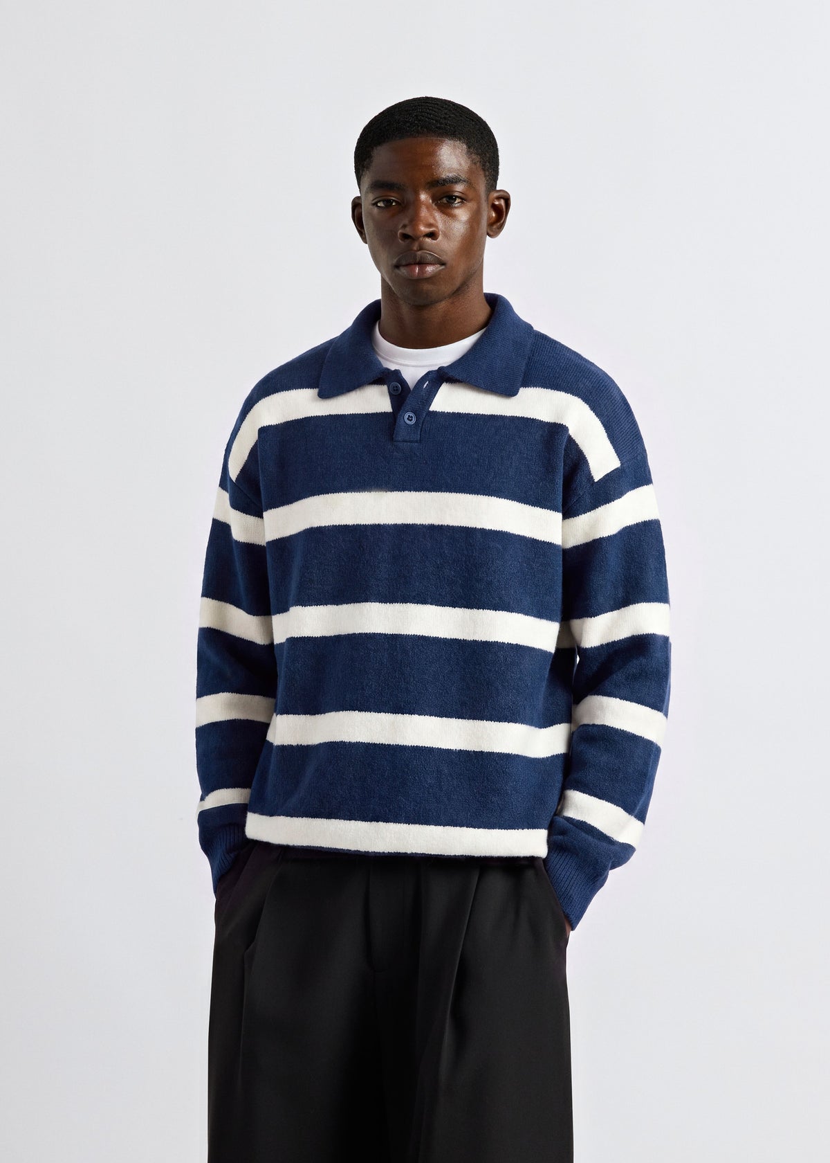 Striped Polo Longsleeve