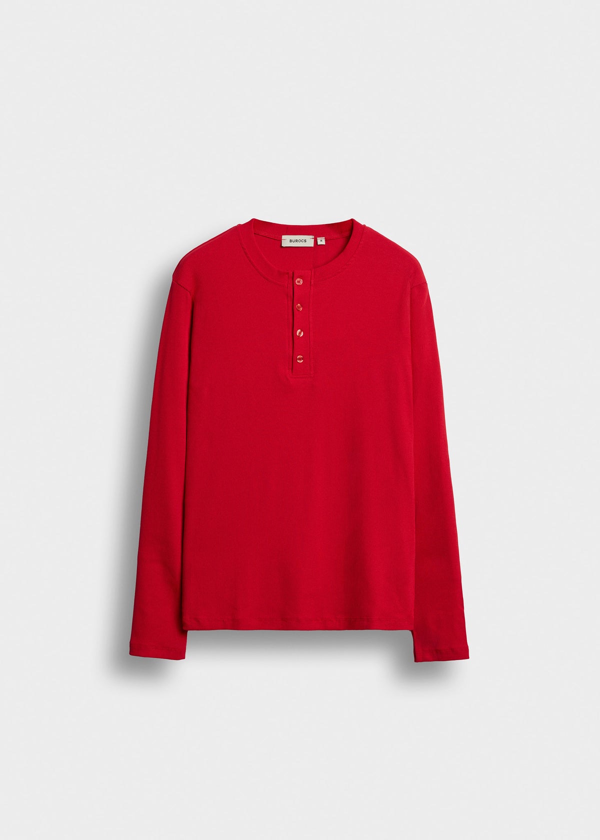 Rib Henley Longsleeve