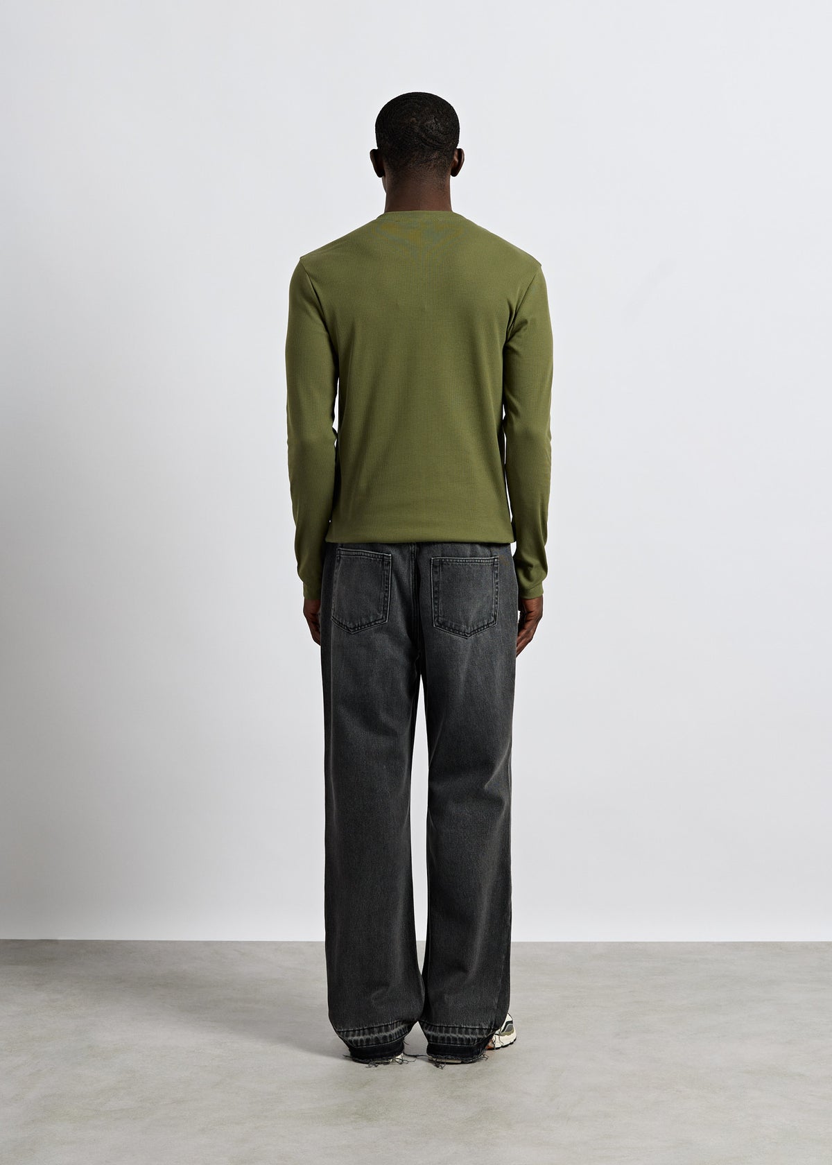 Rib Henley Longsleeve