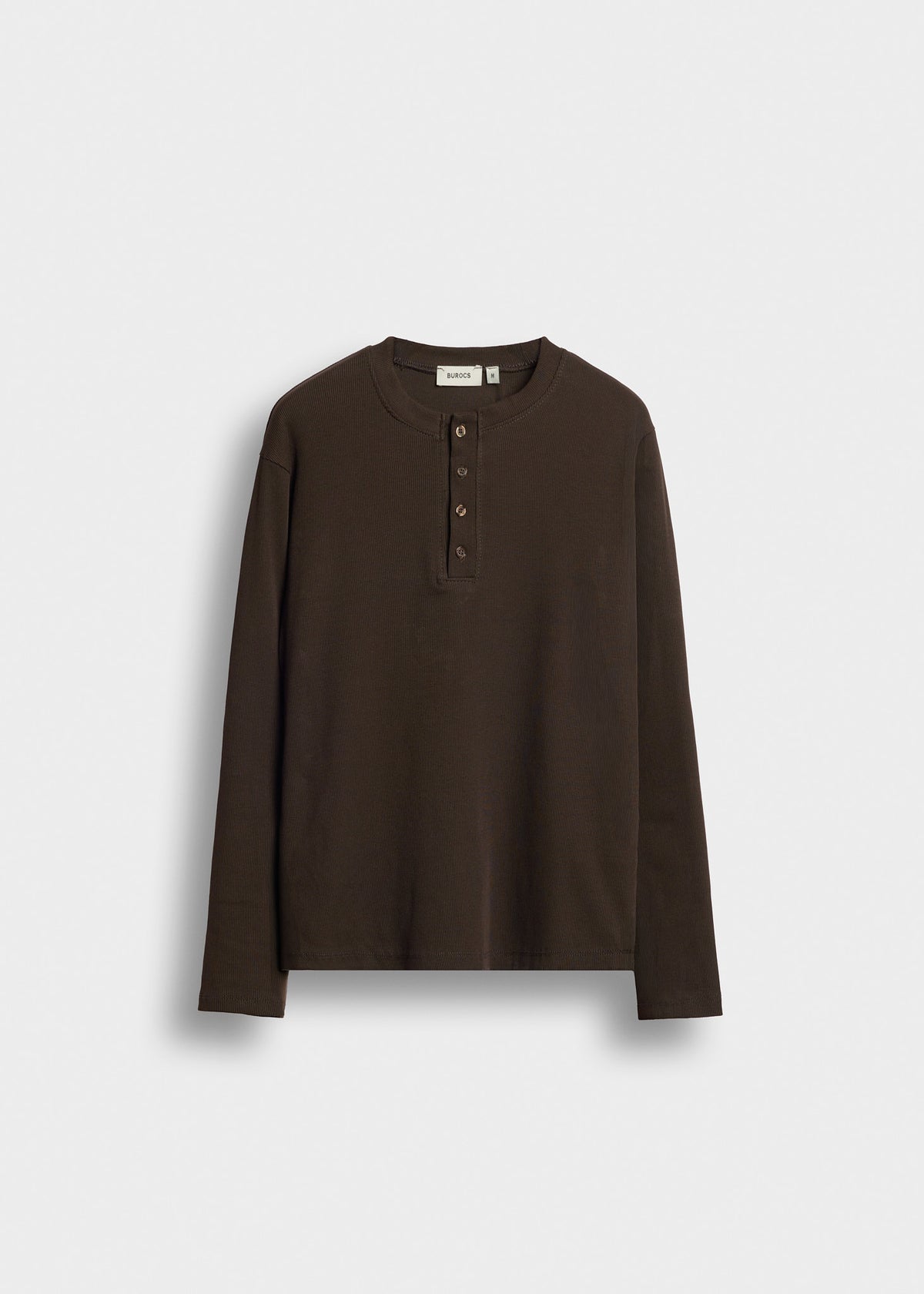 Rib Henley Longsleeve