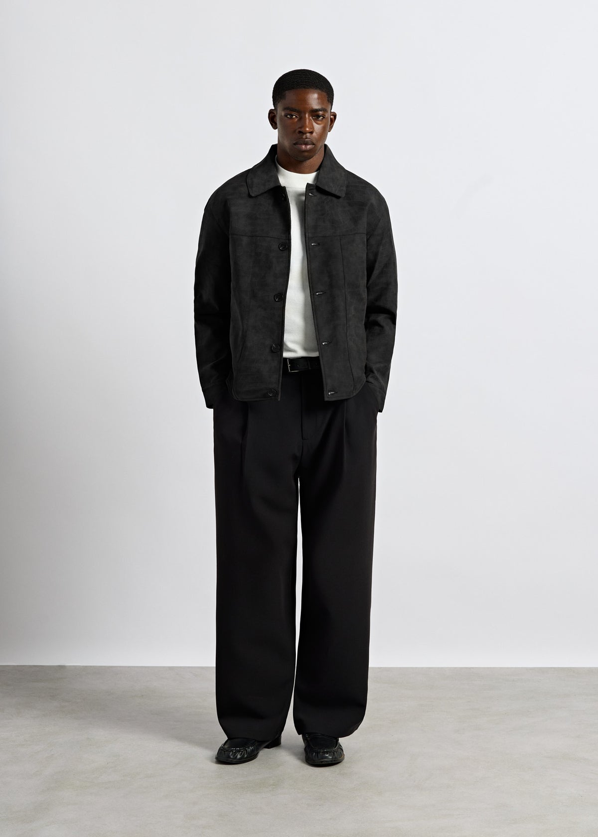 Croco embossed Jacket