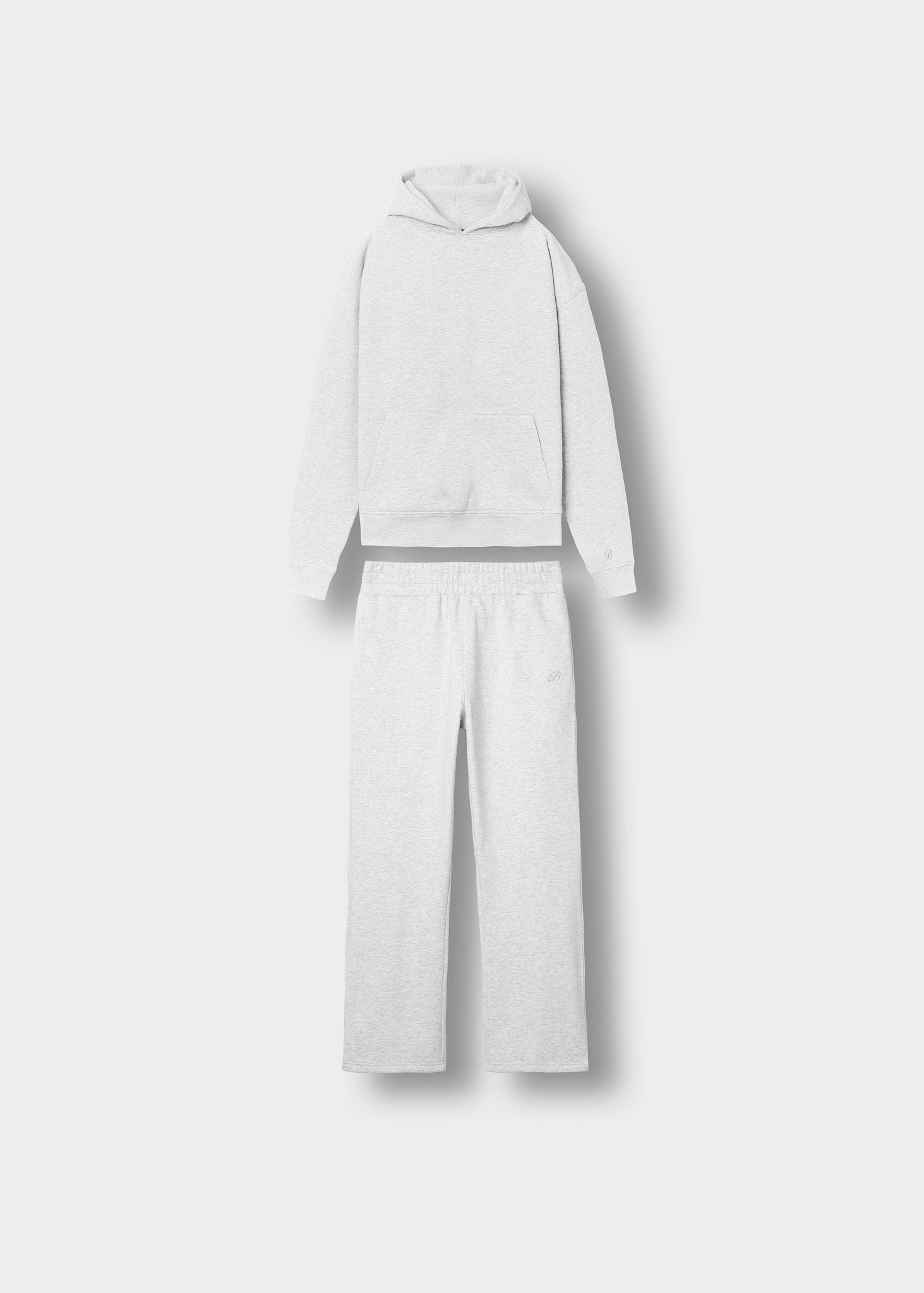 Tracksuit Set - Ash Grey (Hoodie + Pants)